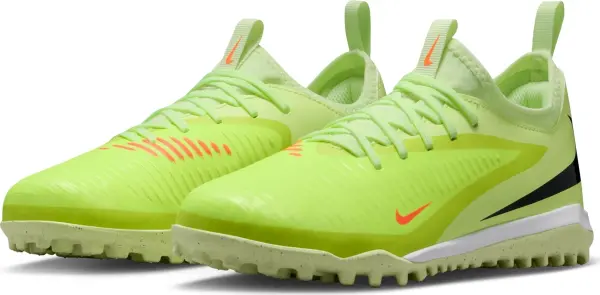 Сороконожки (шиповки) детские Nike JR PHANTOM 6 LOW ACADEMY TF лаймовые HQ2038-800