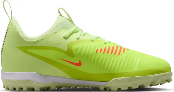 Сороконожки (шиповки) детские Nike JR PHANTOM 6 LOW ACADEMY TF лаймовые HQ2038-800