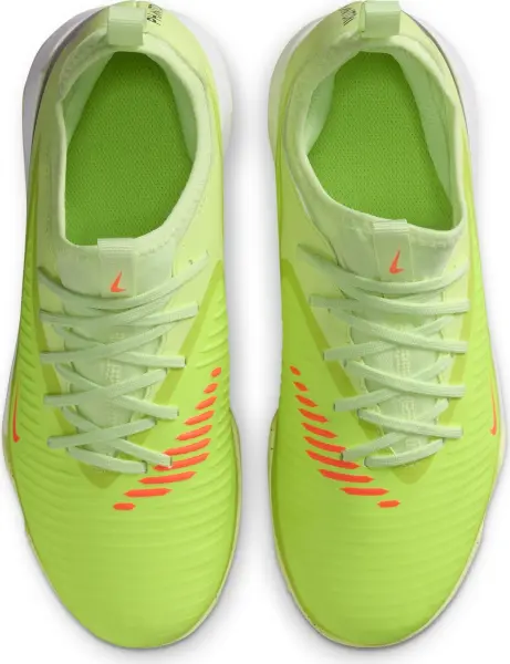 Сороконожки (шиповки) детские Nike JR PHANTOM 6 LOW ACADEMY TF лаймовые HQ2038-800