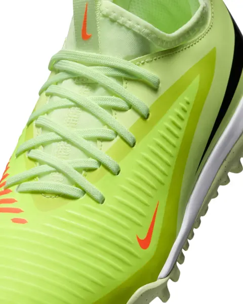 Сороконожки (шиповки) детские Nike JR PHANTOM 6 LOW ACADEMY TF лаймовые HQ2038-800