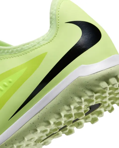 Сороконожки (шиповки) детские Nike JR PHANTOM 6 LOW ACADEMY TF лаймовые HQ2038-800