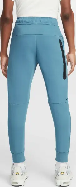 Спортивные штаны подростковые Nike SPORTSWEAR TECH FLEECE темно-бирюзово-голубые HV5869-006