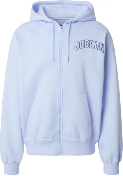Толстовка Nike JORDAN BROOKLYN FLEECE OVERSIZED голубая IB7908-407