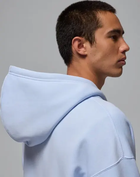 Толстовка Nike JORDAN BROOKLYN FLEECE OVERSIZED голубая IB7908-407
