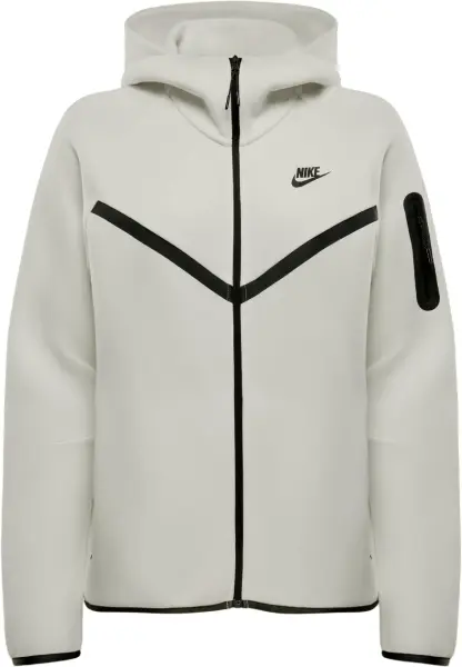 Толстовка жіноча Nike SPORTSWEAR TECH FLEECE WINDRUNNER FULL-ZIP HOODIE молочний HV6747-110