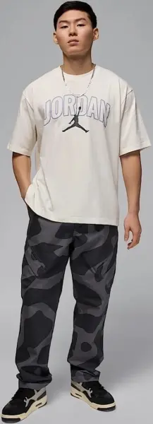 Футболка Nike JORDAN BROOKLYN бежева IB7347-133
