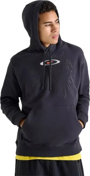 Худи Nike SPORTSWEAR CLUB черно-оранжевое HV4618-045