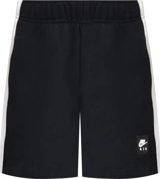 Шорти підліткові Nike AIR FLEECE чорно-білі HF8808-010