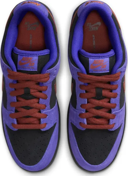 Кросівки Nike SB DUNK LOW PRO фіолетово-чорно-коричневі HQ1625-500
