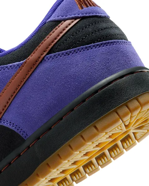 Кросівки Nike SB DUNK LOW PRO фіолетово-чорно-коричневі HQ1625-500