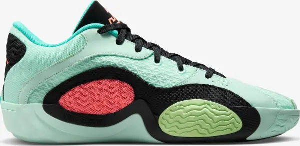 Кроссовки баскетбольные Nike TATUM 2 мятно-кораллово-салатовые FJ6457-300