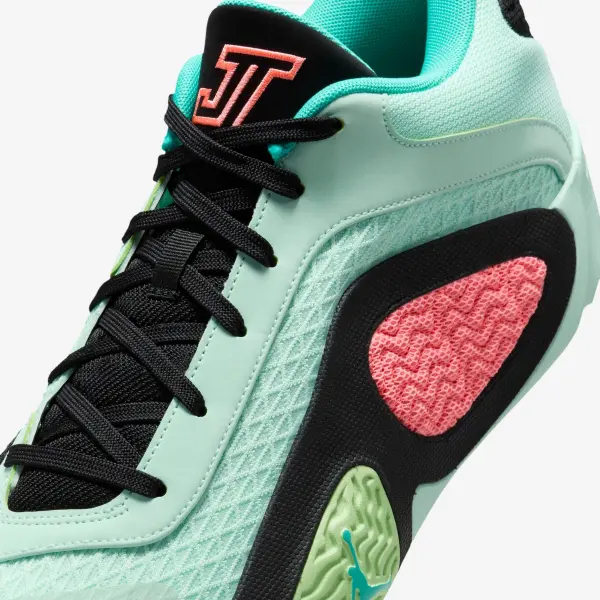 Кроссовки баскетбольные Nike TATUM 2 мятно-кораллово-салатовые FJ6457-300