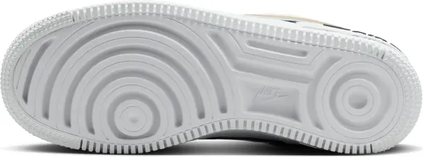 Кроссовки женские Nike AIR FORCE 1 SHADOW бело-черно-золотые CI0919-125
