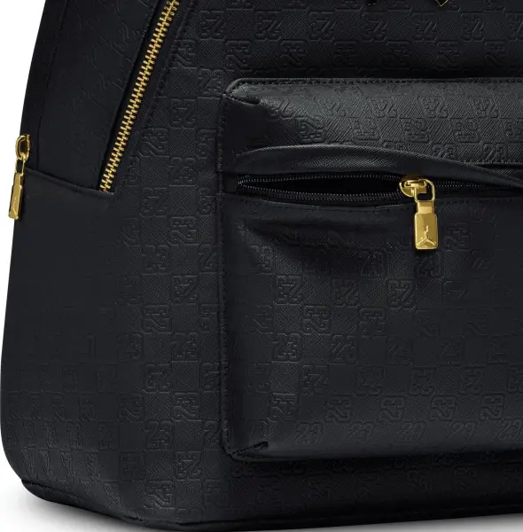 Рюкзак Nike JORDAN MONOGRAM 20L черно-золотой MA0986-K5X