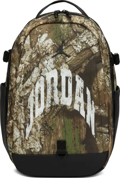 Рюкзак Nike JORDAN REALTREE BACKPACK 33L коричнево-зелено-білий MA9151-K90