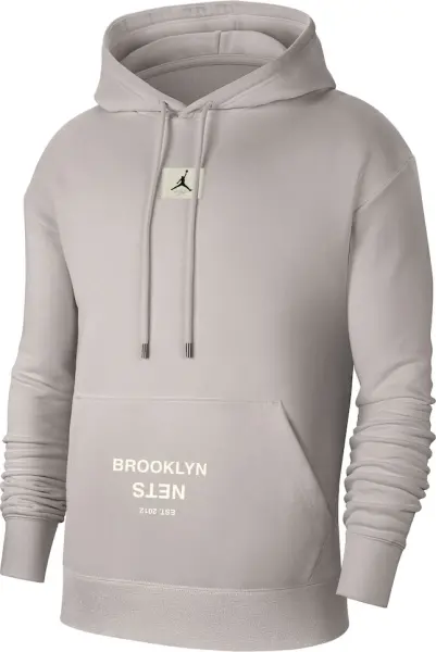 Худі Nike JORDAN BROOKLYN NETS CITY COURTSIDE STATEMENT EDITION STATEMENT сіре FV8239-014