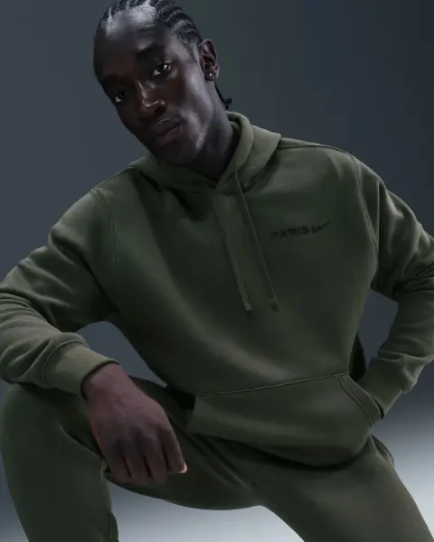 Худі Nike PARIS SAINT-GERMAIN CLUB темно-зелене HM2888-325