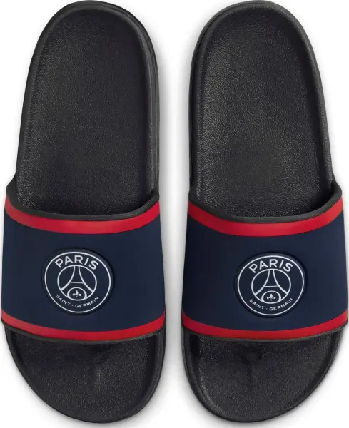 Шльопанці Nike OFFCOURT PARIS SAINT-GERMAIN темно-синьо-червоно-чорні FZ3190-400