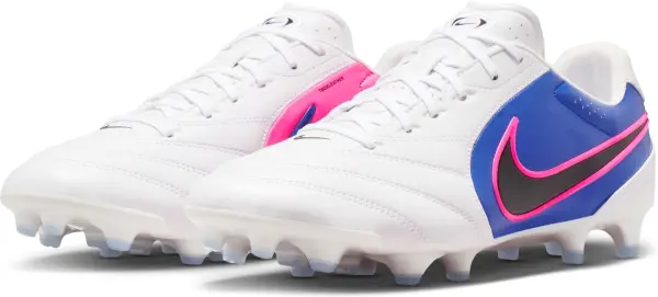 Бутси Nike TIEMPO LIGERA PRO FG біло-синьо-рожеві HQ3158-146