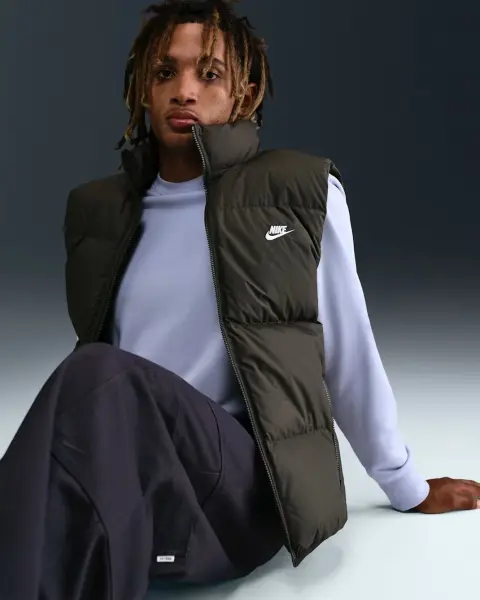 Жилетка Nike SPORTSWEAR CLUB THERMA-FIT хакі IB2977-355