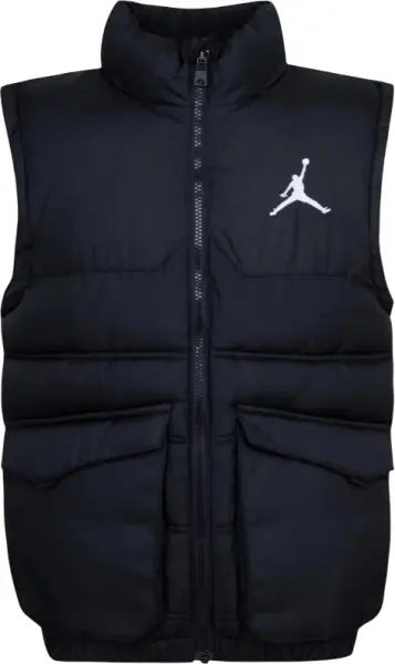Жилетка підліткова Nike JORDAN FILLED PUFFER чорна 95D532-023