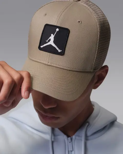 Кепка Nike JORDAN RISE STRUCTURED світло-коричнева FZ0774-247