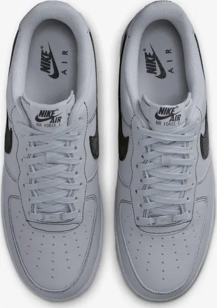 Кросівки Nike AIR FORCE 1 '07 LV8 сіро-чорні HQ2037-004