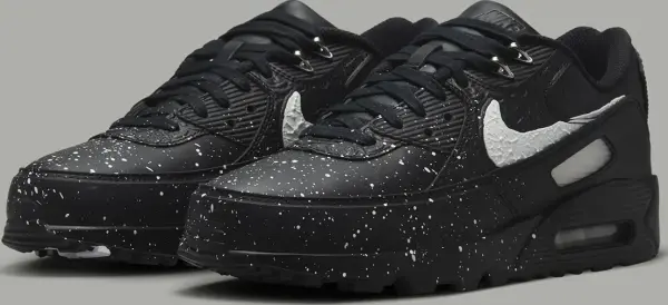 Кроссовки Nike AIR MAX 90 X SLAWN черно-белые FD6492-001