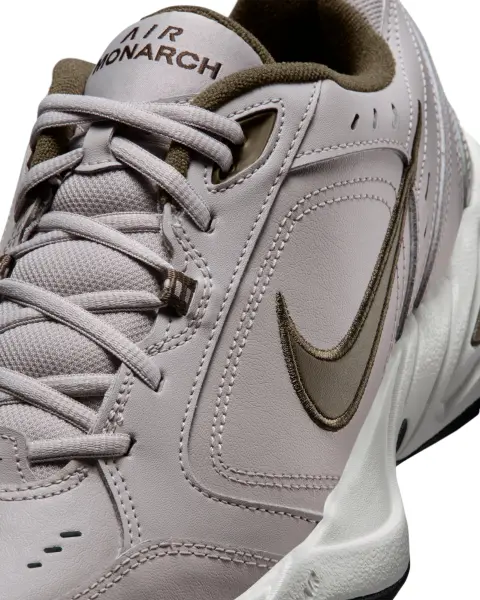 Кроссовки Nike AIR MONARCH IV серо-коричневые 415445-200