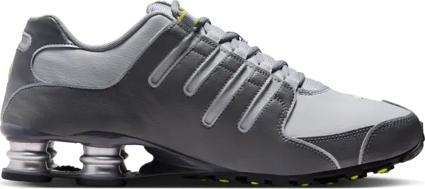 Кросівки Nike SHOX NZ сіро-темно-сіро-салатові 378341-009