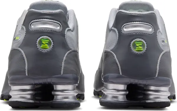Кросівки Nike SHOX NZ сіро-темно-сіро-салатові 378341-009