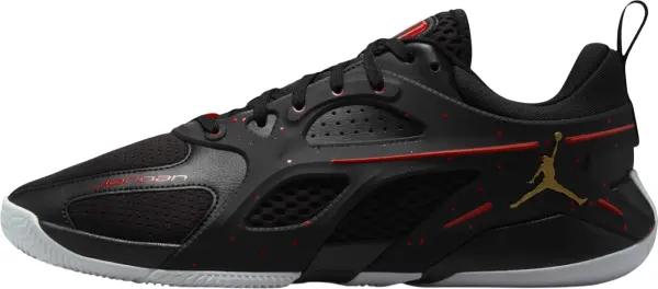 Кросівки баскетбольні Nike JORDAN HEIR SERIES чорно-червоно-золоті FQ3858-076