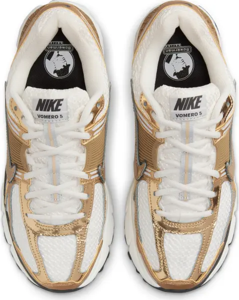 Кросівки жіночі Nike ZOOM VOMERO 5 золотисто-білі HF7723-001