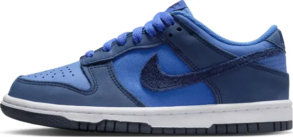 Кросівки підліткові Nike DUNK LOW SE (GS) синьо-темно-сині HQ9293-400