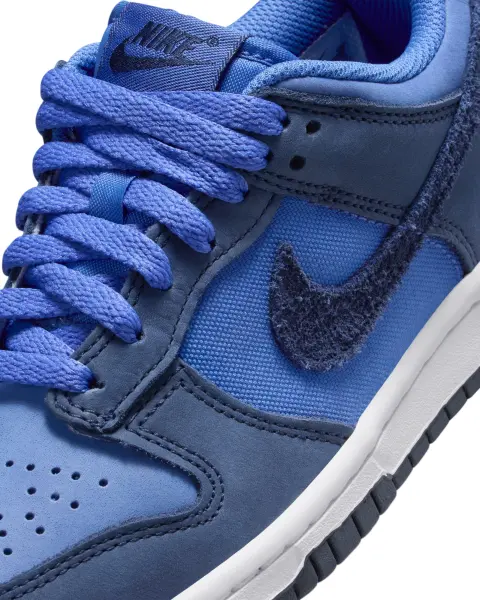 Кросівки підліткові Nike DUNK LOW SE (GS) синьо-темно-сині HQ9293-400