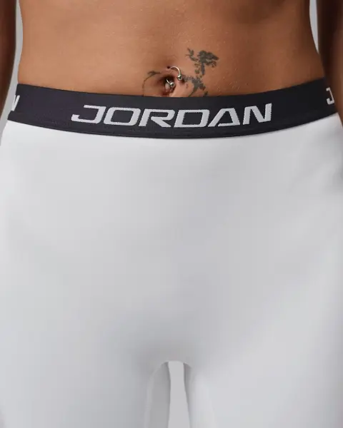 Лосини жіночі Nike JORDAN SPORT HIGH-RISE SINGLE-LEG BASKETBALL LEGGINGS (LEFT) білі IF2275-100