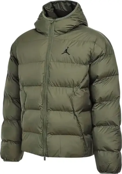 Пуховик Nike JORDAN BROOKLYN THERMA-FIT PUFFER оливковый HV0532-222