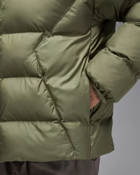 Пуховик Nike JORDAN BROOKLYN THERMA-FIT PUFFER оливковый HV0532-222