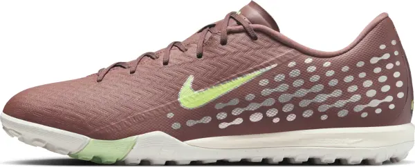 Сороконіжки (шиповки) Nike MERCURIAL ZOOM VAPOR 16 ACADEMY "KYLIAN MBAPPE" TF коричнево-сріблясто-салатові FQ8384-200