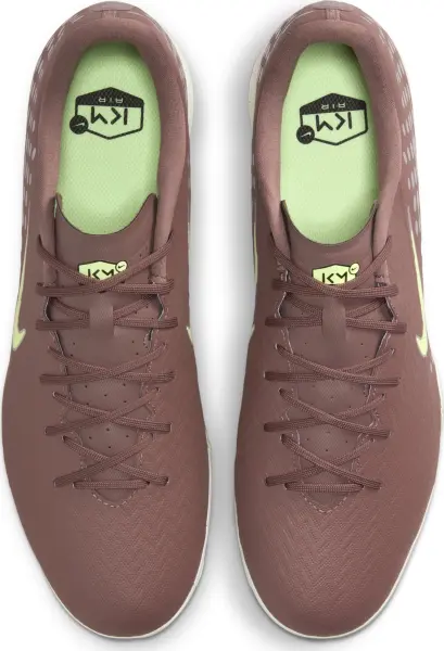 Сороконіжки (шиповки) Nike MERCURIAL ZOOM VAPOR 16 ACADEMY "KYLIAN MBAPPE" TF коричнево-сріблясто-салатові FQ8384-200