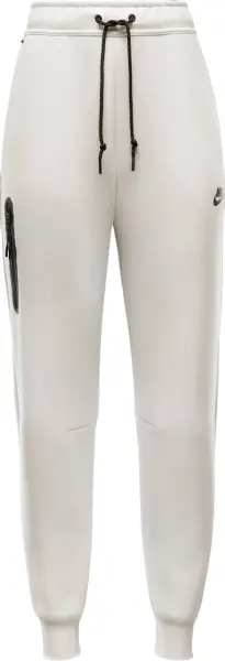Спортивні штани жіночі Nike SPORTSWEAR TECH FLEECE MID-RISE молочні HV6779-110
