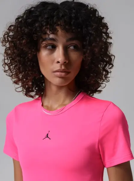 Футболка женская Nike JORDAN SPORT ESSENTIALS DRI-FIT розовая IF2354-645