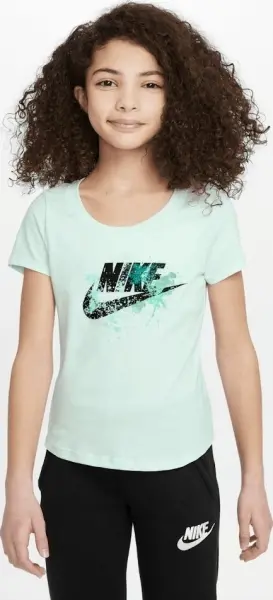 Футболка подростковая Nike SPORTSWEAR FUTURA бирюзовая DR1918-394
