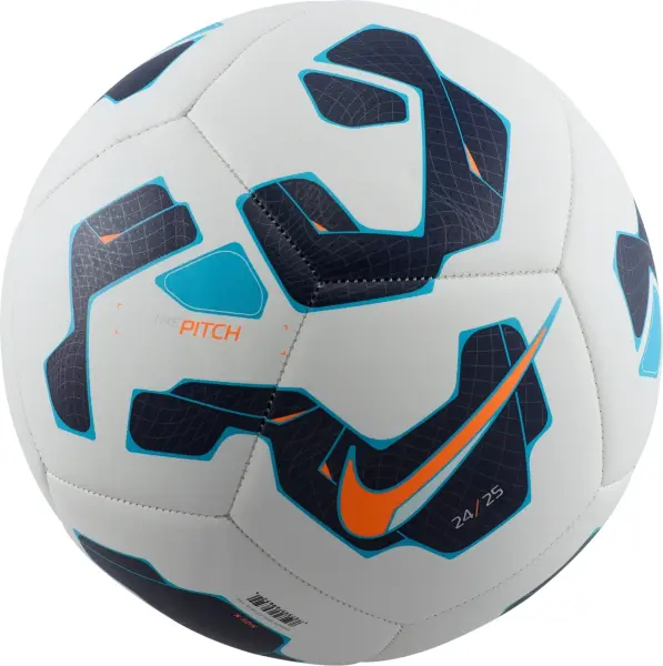 Футбольный мяч Nike PITCH - FA24 бело-темно-сине-оранжевый Размер 5 FZ2636-100