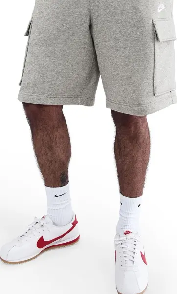 Шорты Nike CLUB FLEECE CARGO серые FN3525-063