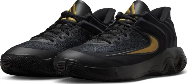 Кроссовки баскетбольные Nike GIANNIS IMMORTALITY 4 черно-золотые FQ3680-010