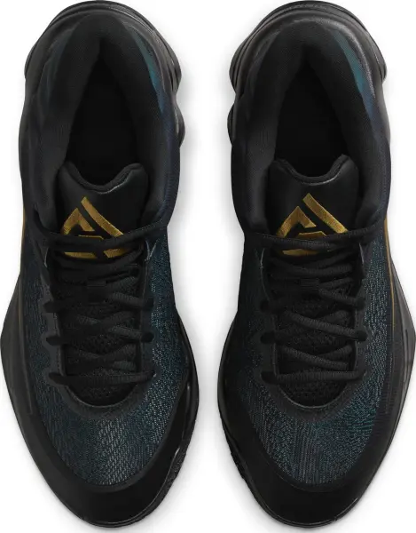 Кроссовки баскетбольные Nike GIANNIS IMMORTALITY 4 черно-золотые FQ3680-010
