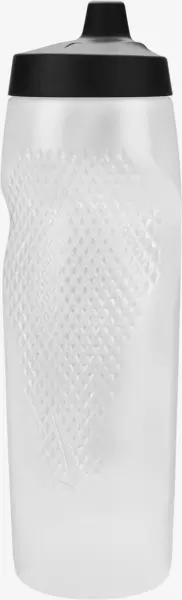Бутылка для воды Nike REFUEL BOTTLE 32 OZ 946 мл бело-черно-золотая N.100.9786.934.32