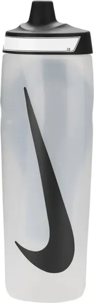 Бутылка для воды Nike REFUEL BOTTLE GRIP 24 OZ 709 мл белая N.101.0867.173.24
