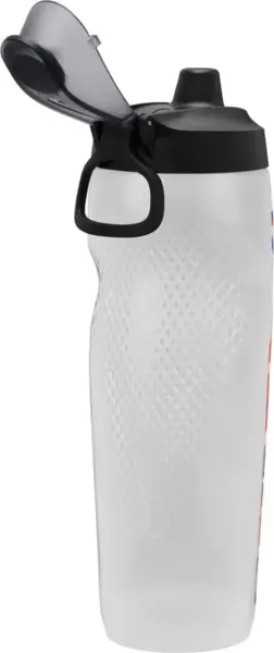 Пляшка для води Nike REFUEL BOTTLE LOCKING LID 32 OZ 946 мл біло-червоно-оранжево-синя N.101.3414.948.32